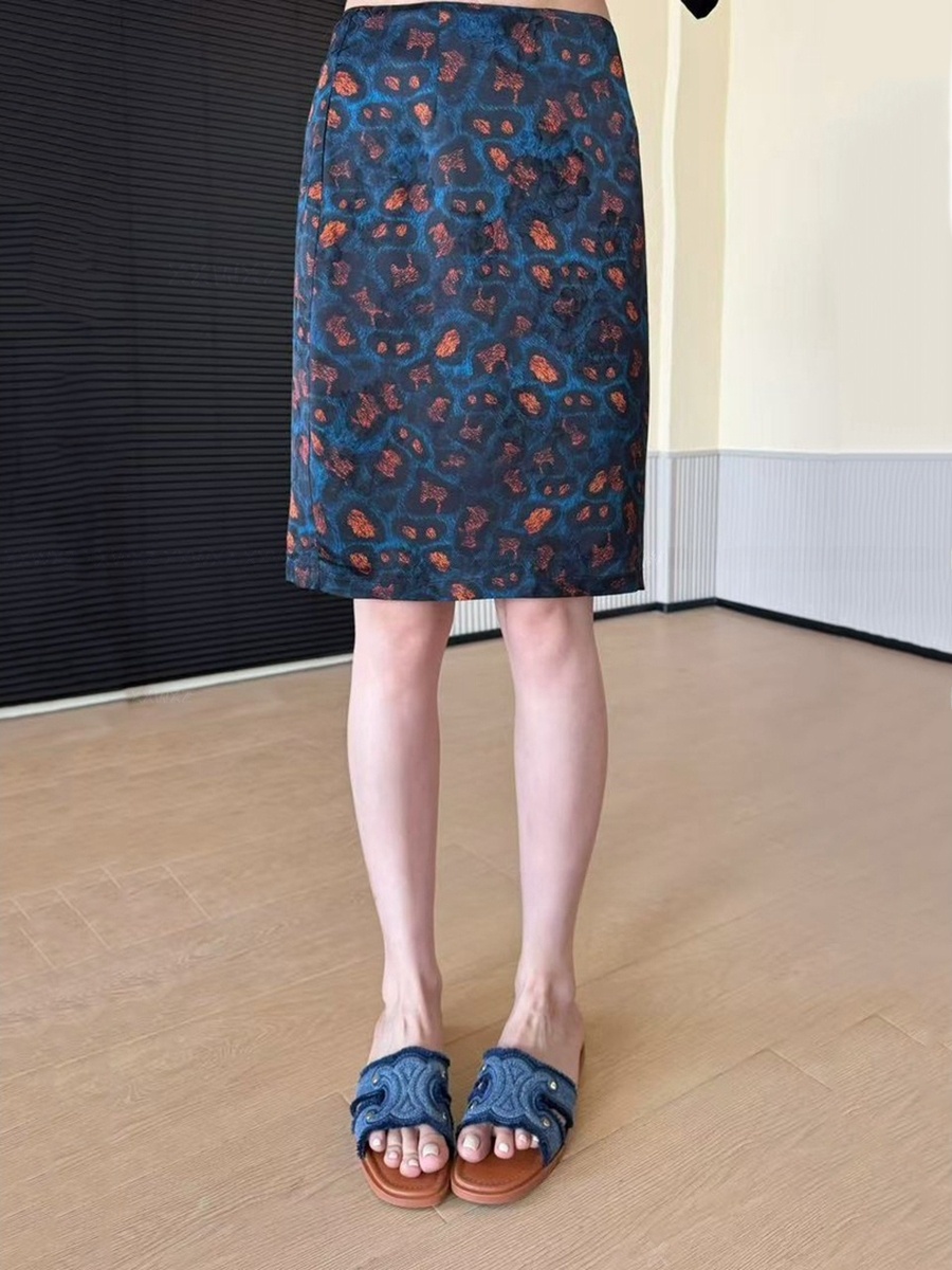 Vintage Fashion Plus Size - plus Size Summer Fashion Printed Skirt