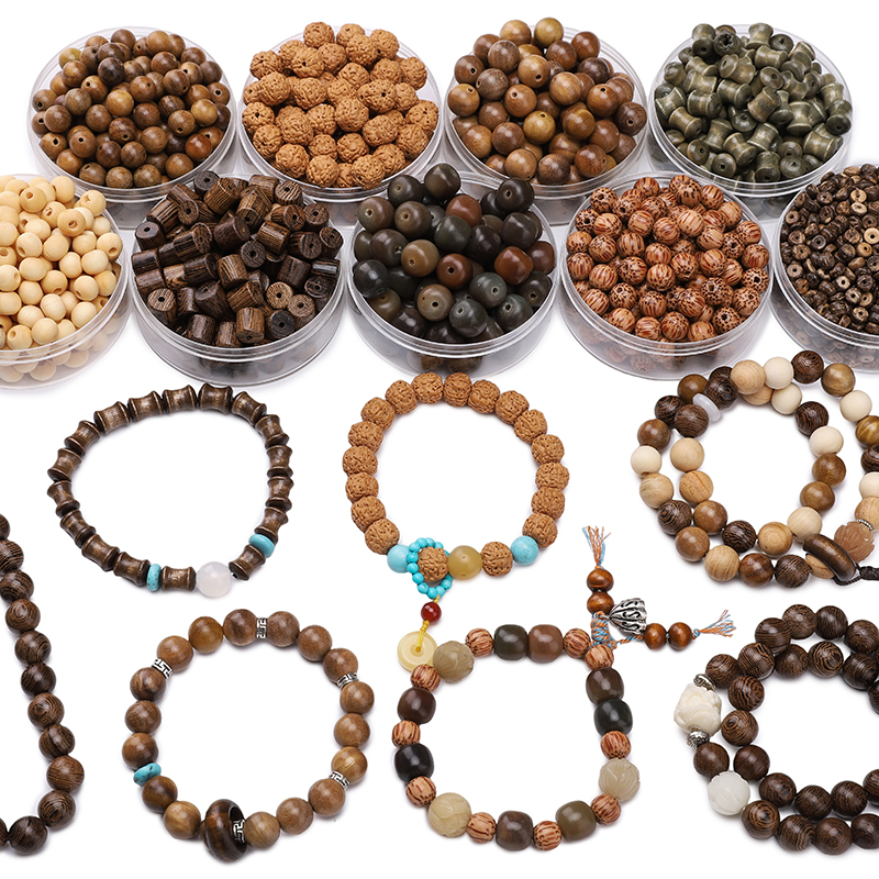 1-130pcs Vintage Natural Wood  - Vintage Fashion Tumblr avaliação e preço