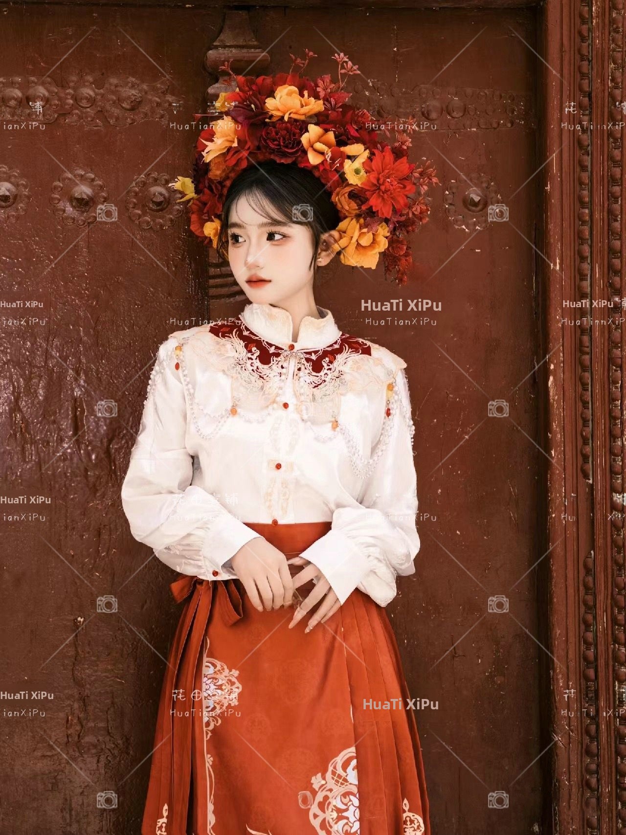 Quanzhou Xunpu Girl's Hanfu Fl - Vintage Fashion Photography avaliação e preço