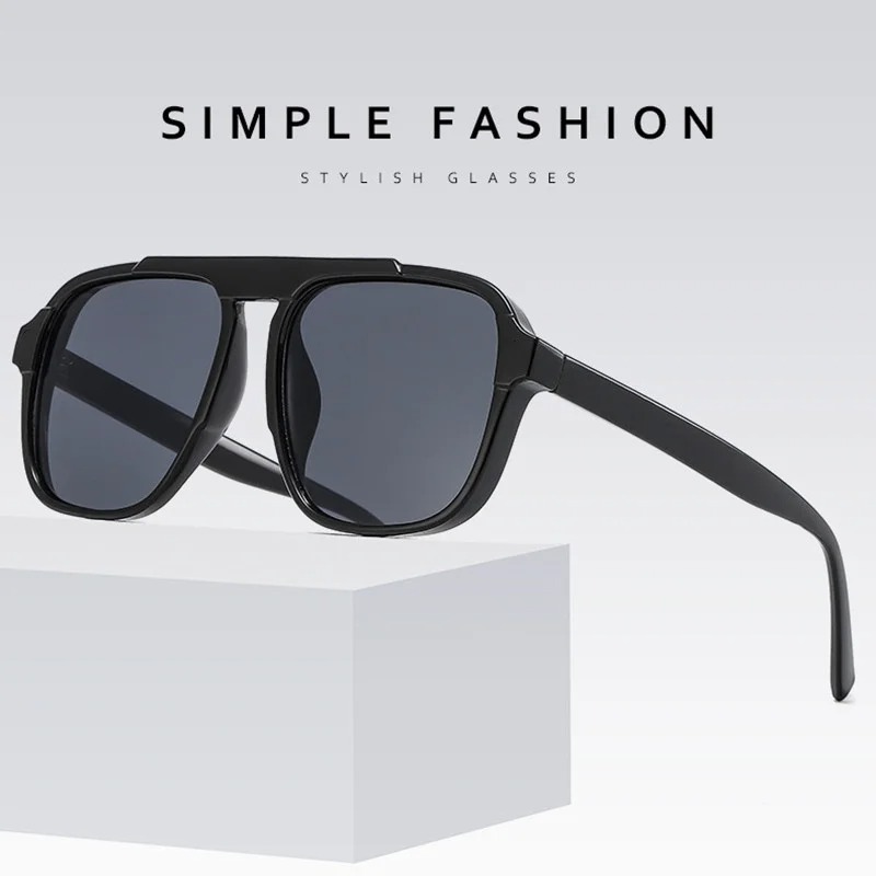 New Oversized Frame Sunglasses - Vintage Fashion Images avaliação e preço