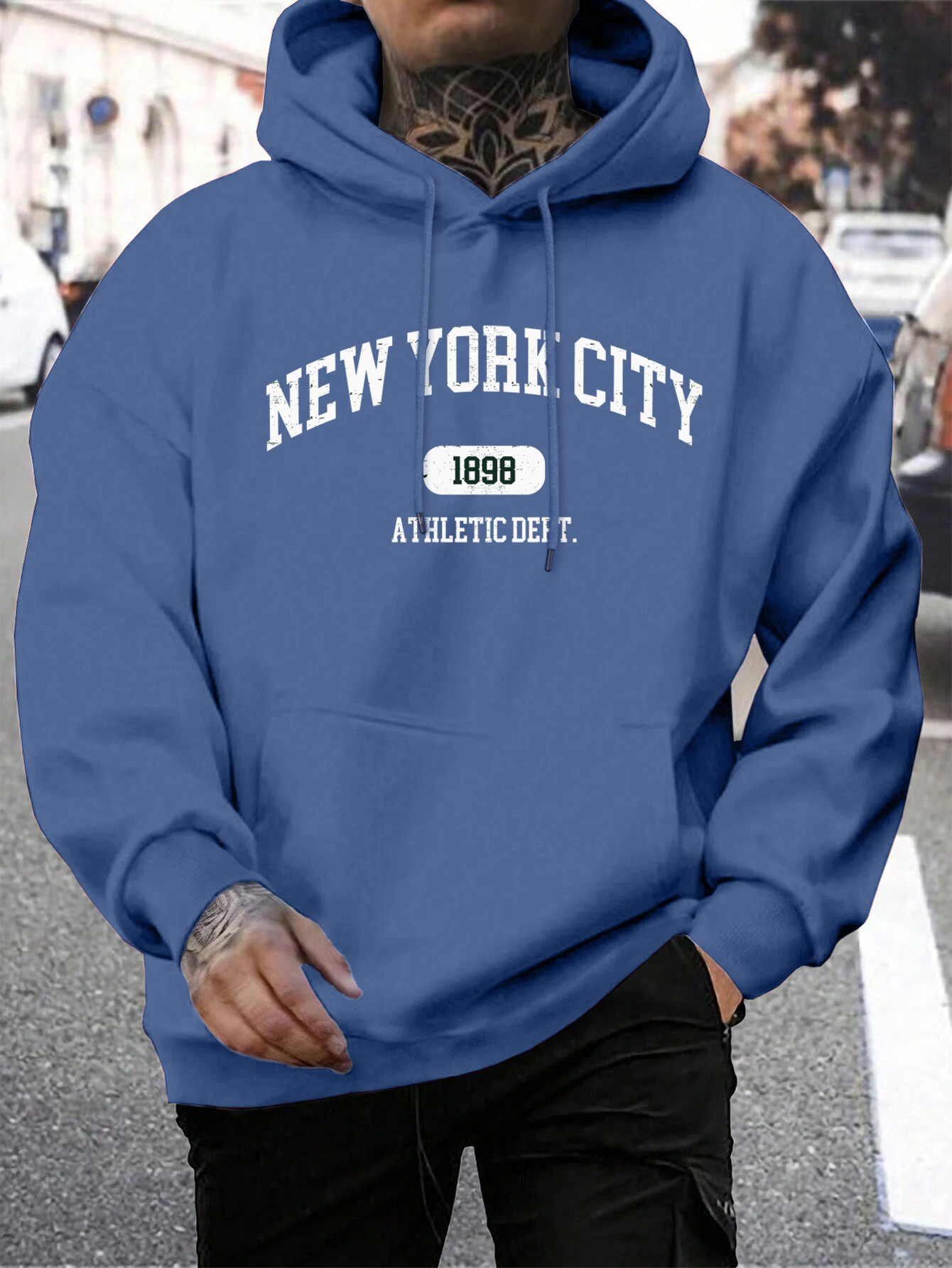 New York Usa City Letter Hoodi - Vintage Fashion New York avaliação e preço