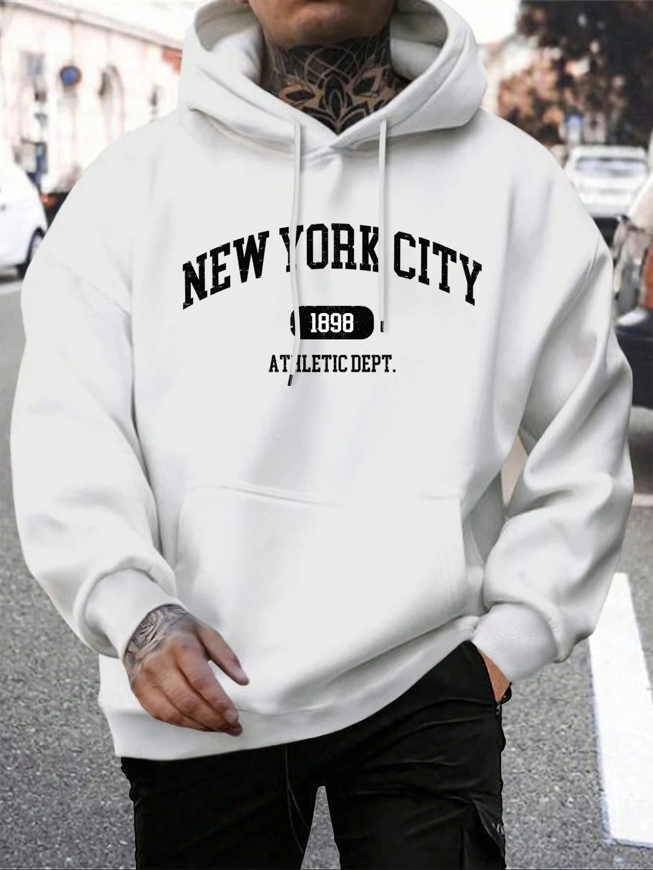 New York Usa City Letter Hoodi - Vintage Fashion New York avaliação e preço