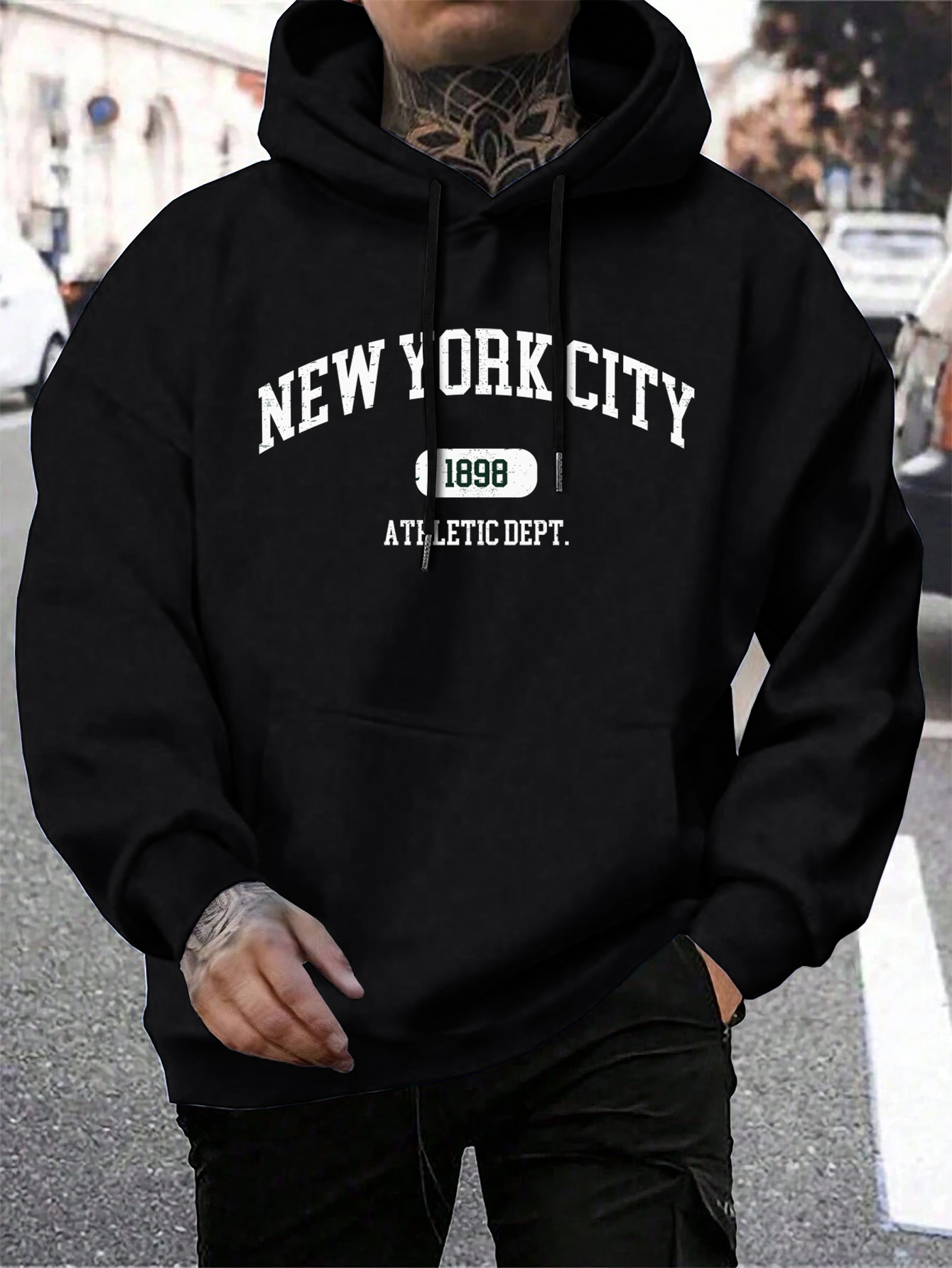 New York Usa City Letter Hoodi - Vintage Fashion New York avaliação e preço