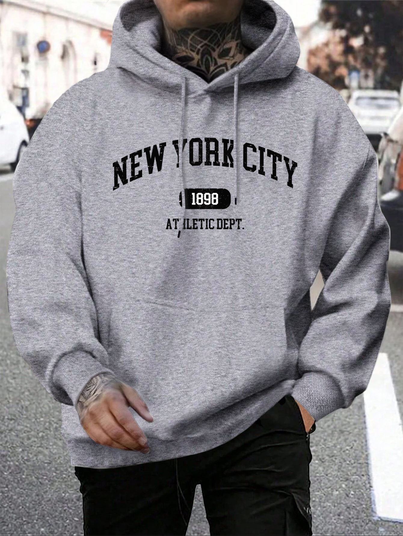 New York Usa City Letter Hoodi - Vintage Fashion New York avaliação e preço