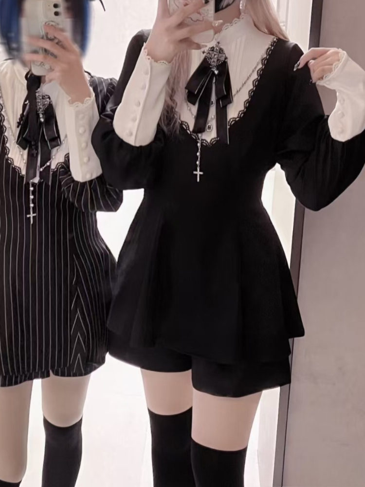 2026 Japanese Gothic Vintage S - Vintage Fashion Retro Outfit avaliação e preço