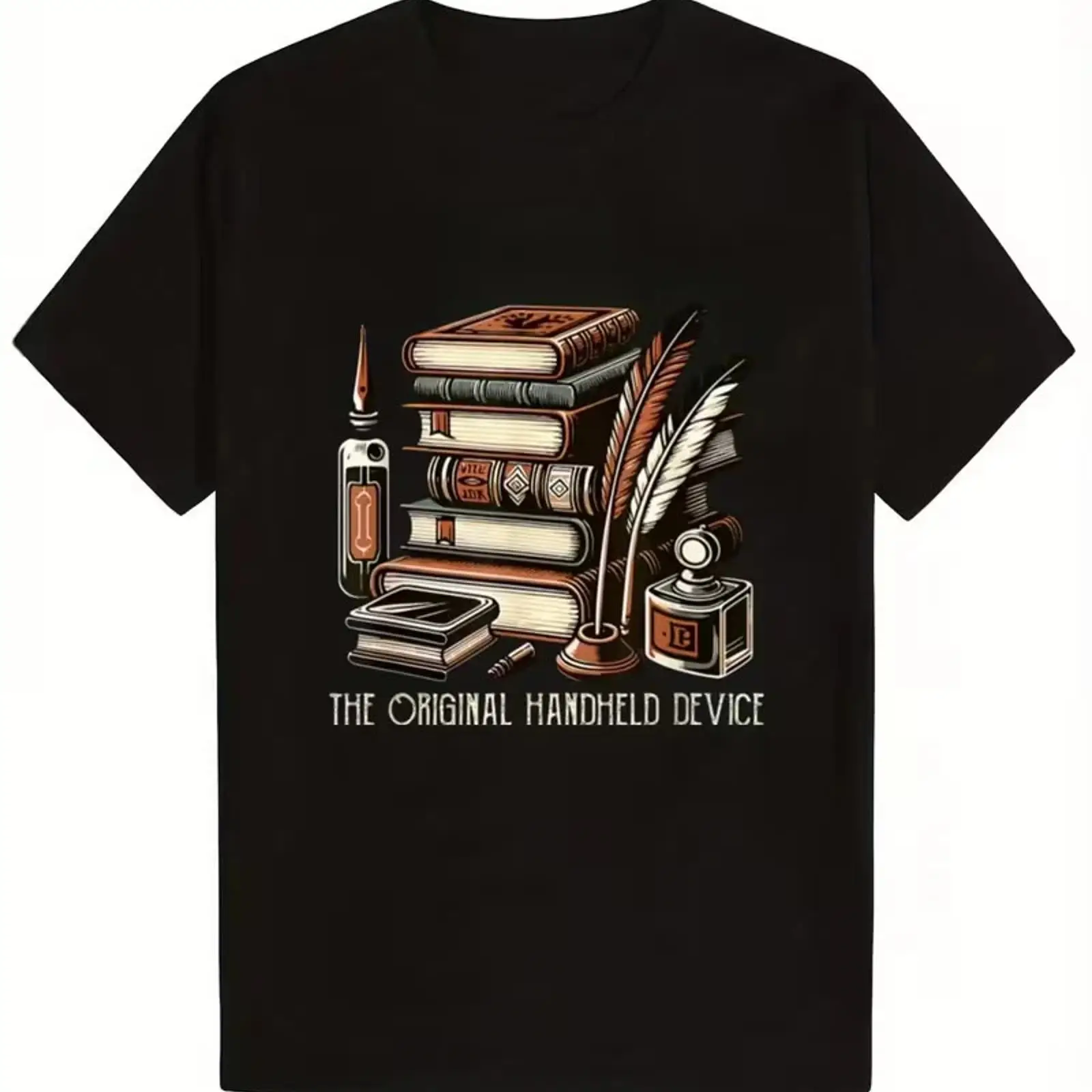 Men'S Lightweight Book Lover T - Vintage Fashion Library avaliação e preço