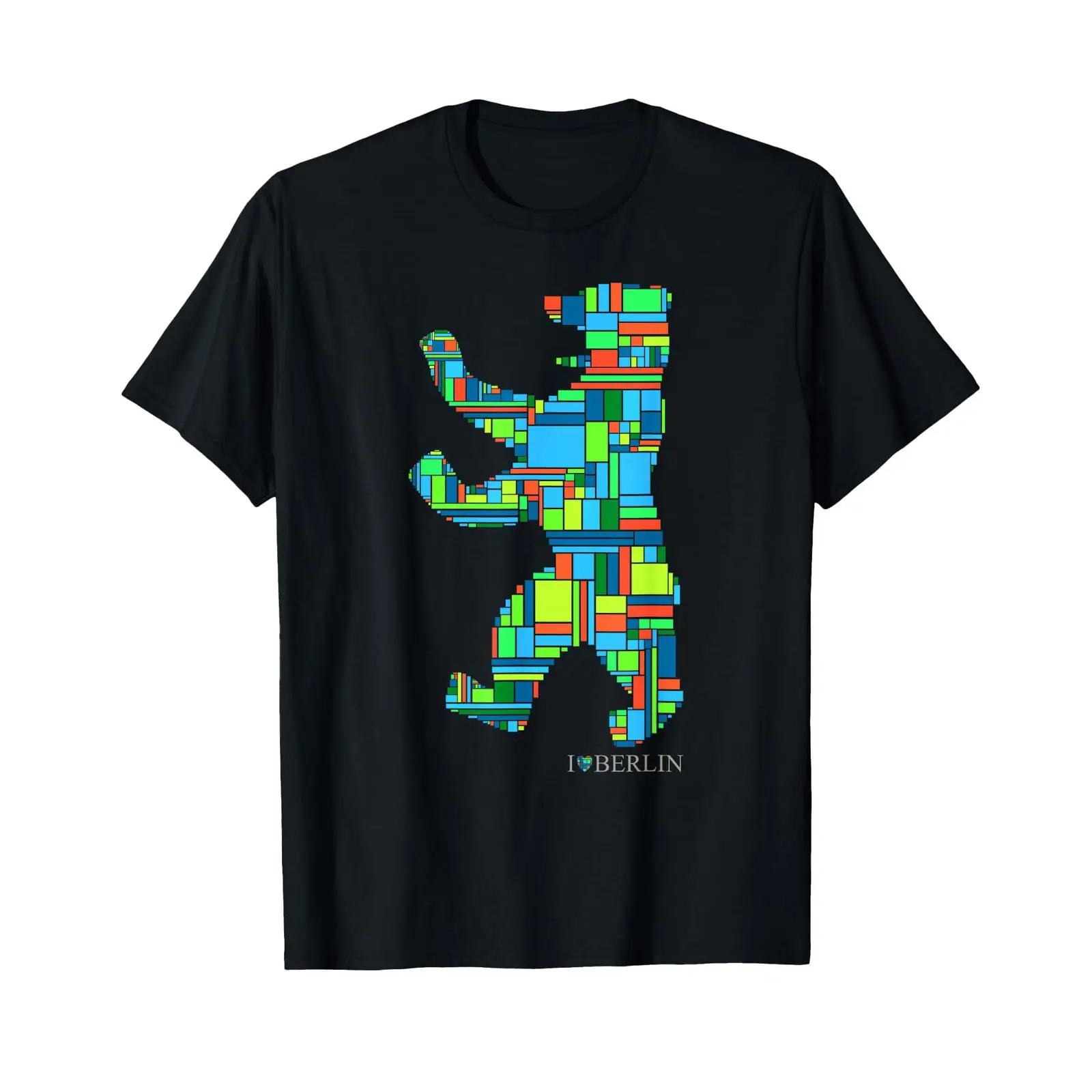 Berlin T Shirt Bear I Love vin - Vintage Fashion Berlin avaliação e preço