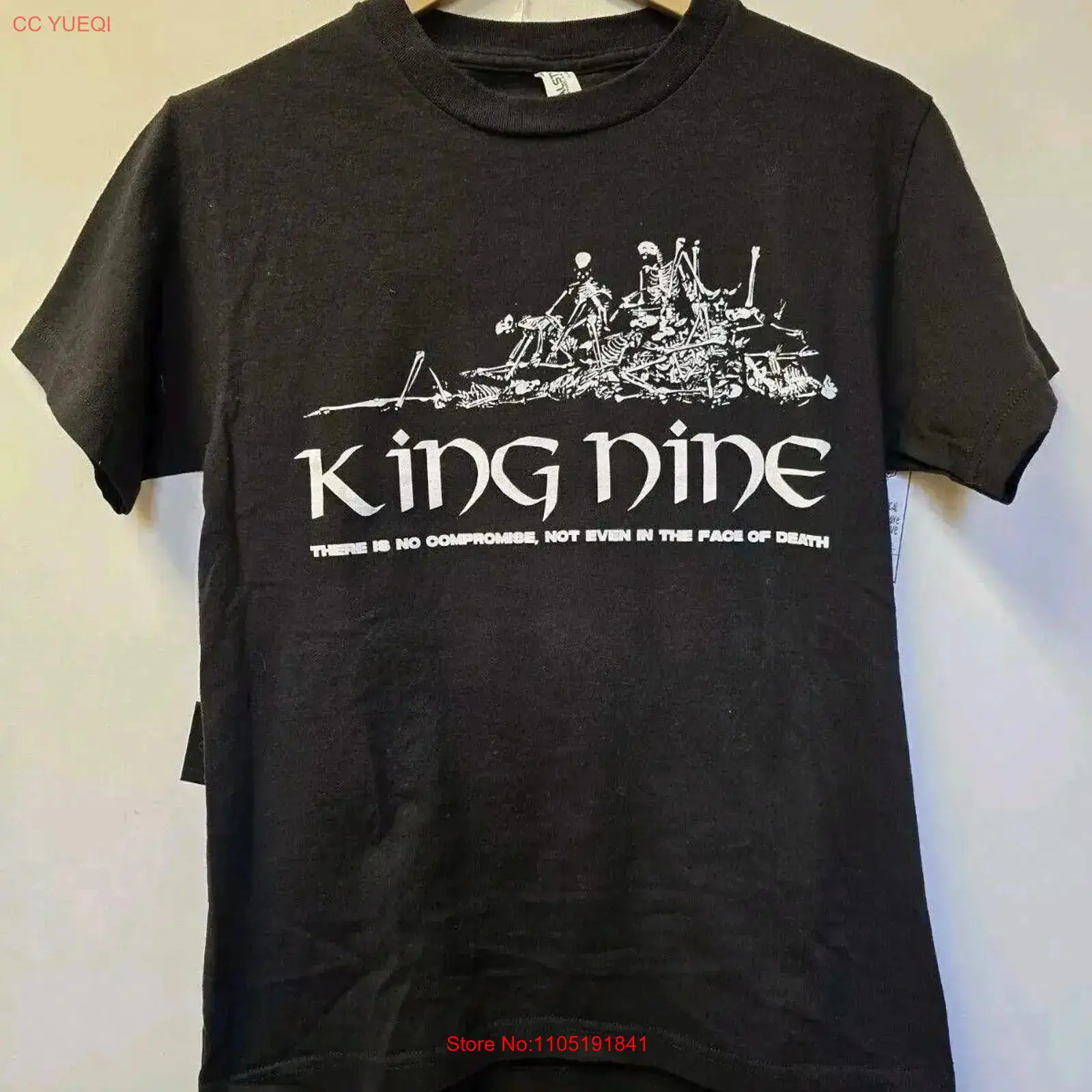 King Nine Band T Shirt S Hardc - Vintage Fashion New York avaliação e preço