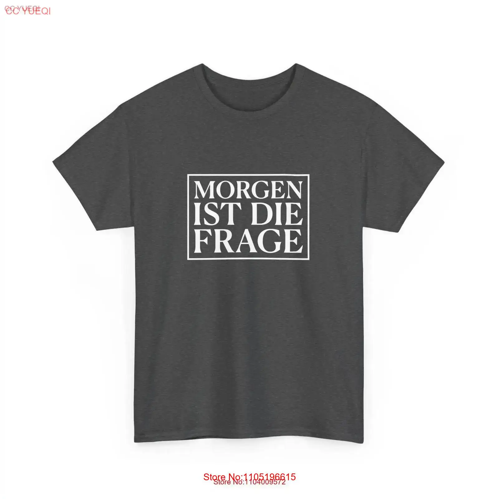 Morgen ist die Frage T Shirt B - Vintage Fashion Berlin avaliação e preço