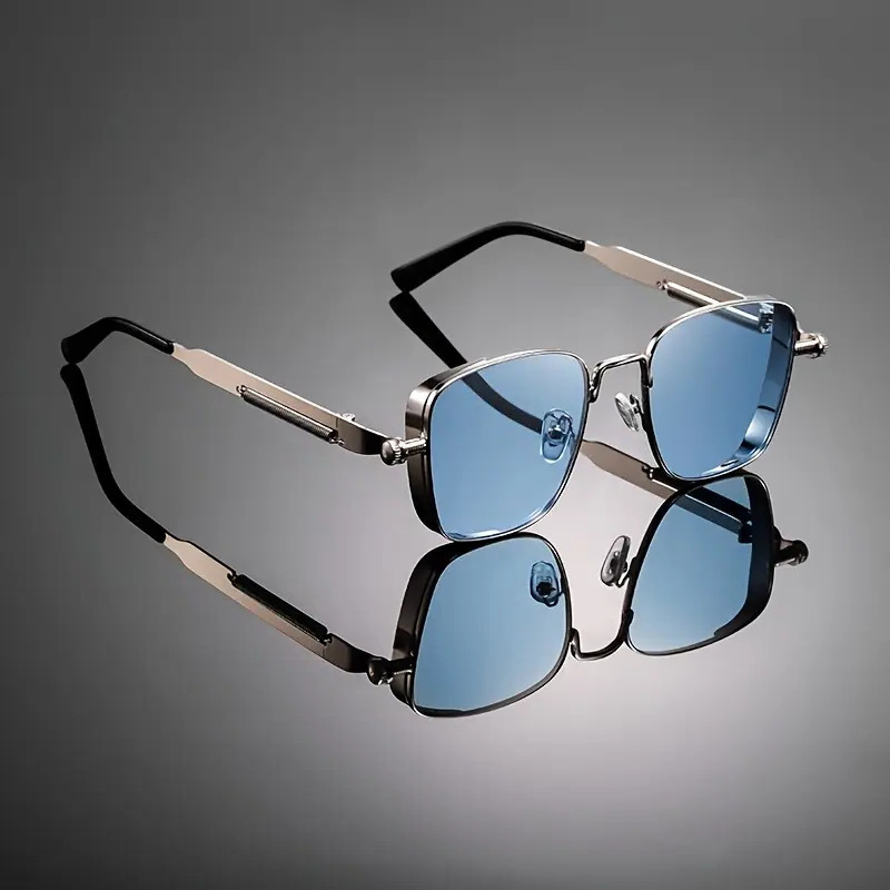 Retro Sunglasses Men's High En - Vintage Fashion Images avaliação e preço