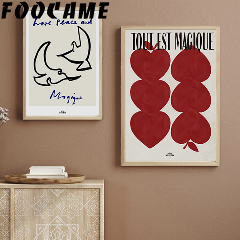 Pink Alphabet Heart Fashion Po - Vintage Fashion Prints For Wall avaliação e preço