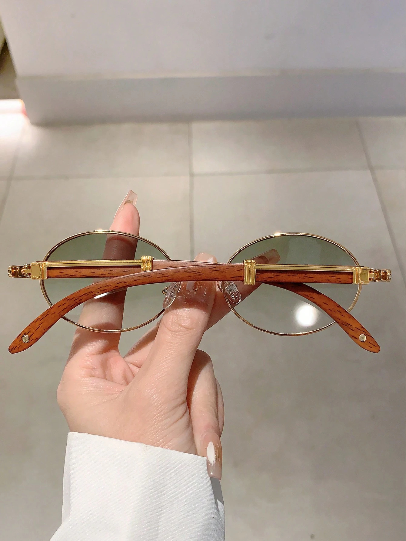 Unisex Vintage round Frameless - Vintage Fashion Photography avaliação e preço