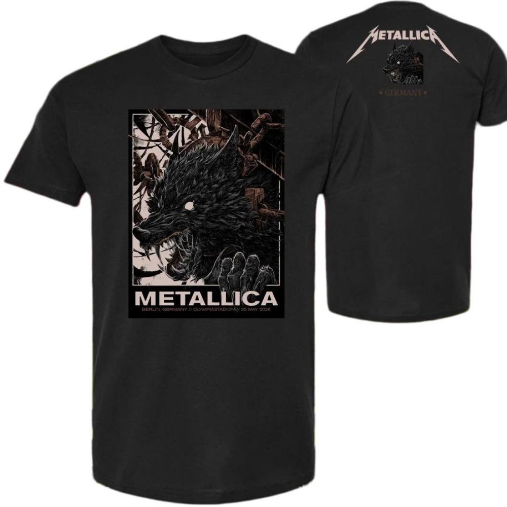 Metallica M72 Berlin Olympiast - Vintage Fashion Berlin avaliação e preço