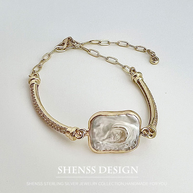 Imitation pearl bracelet coppe - Vintage Fashion Photos avaliação e preço