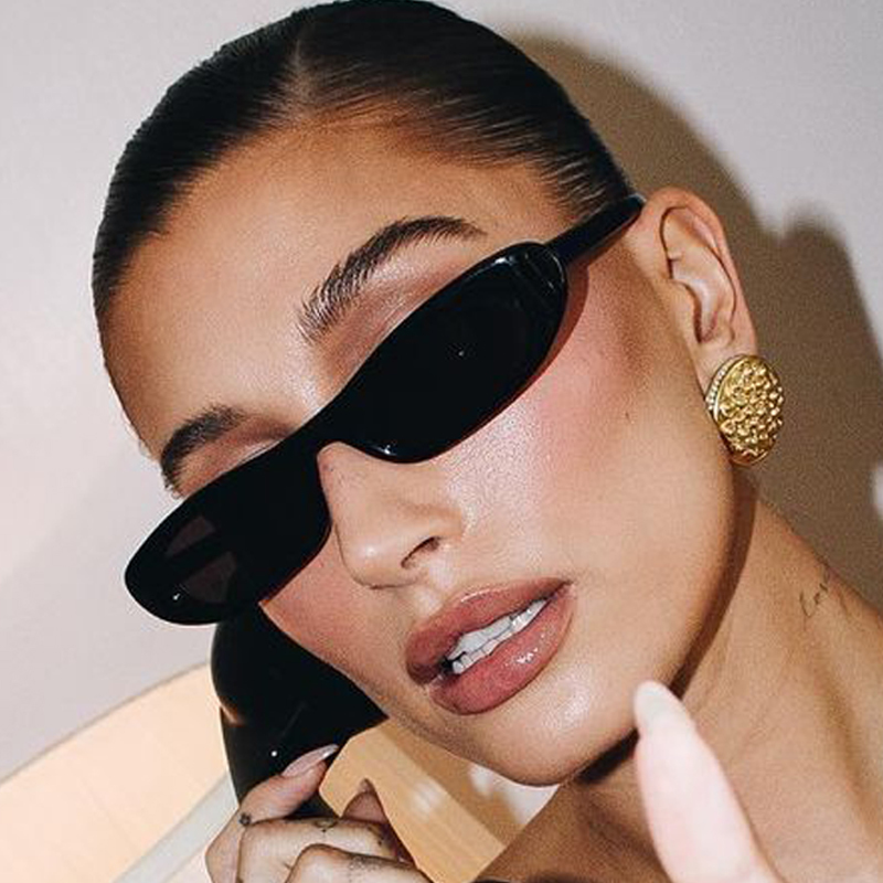 Small Frame Oval Sunglasses Wo - Vintage Fashion Images avaliação e preço
