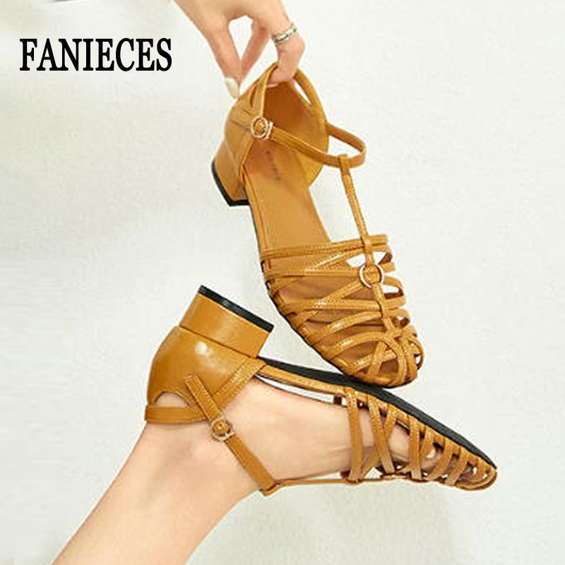 Plus Size Women Roman Sandals  - Vintage Fashion Plus Size avaliação e preço