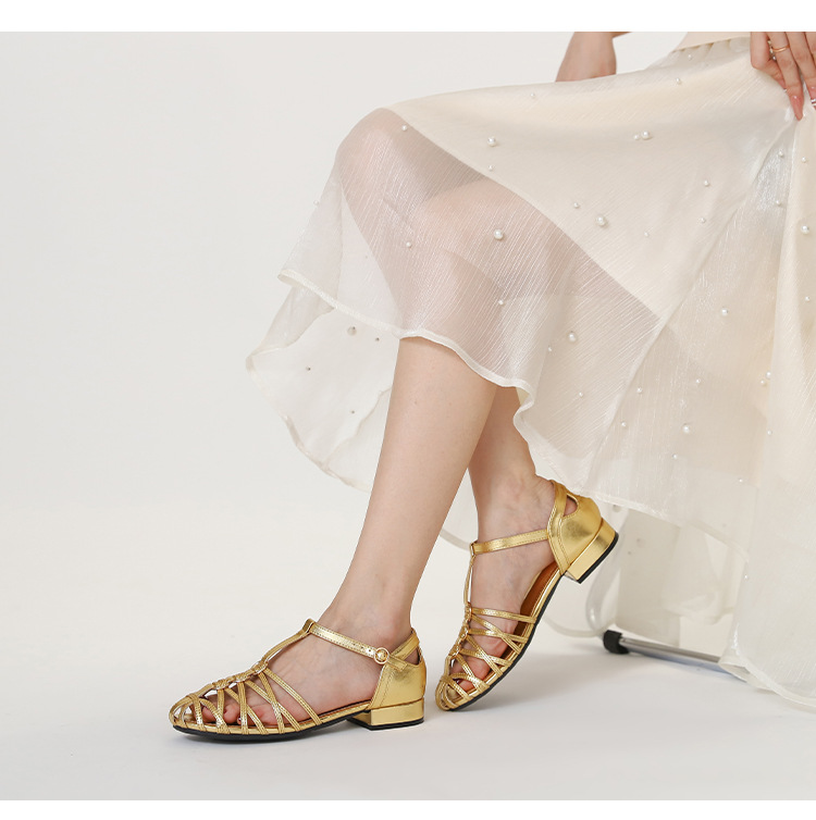 Plus Size Women Roman Sandals  - Vintage Fashion Plus Size avaliação e preço