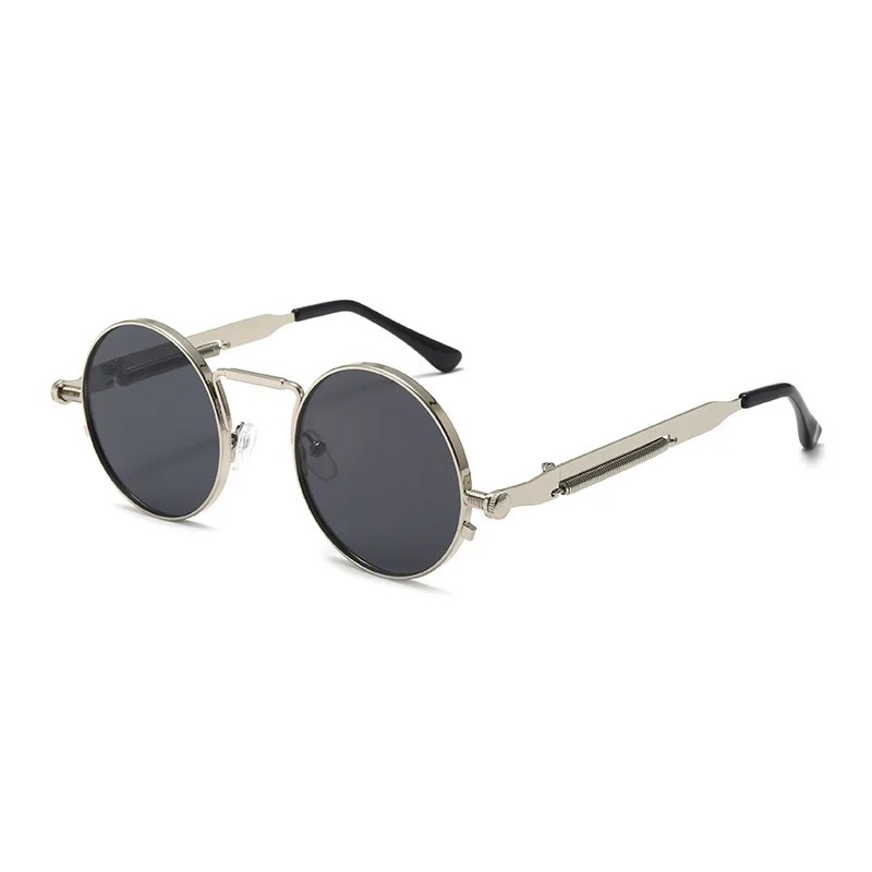 Vintage Metal Frame Round Sung - Vintage Fashion Images avaliação e preço