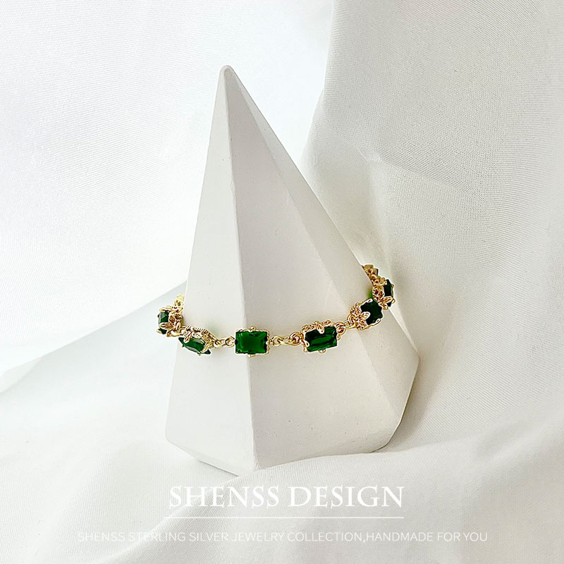 Copper Plated 14k Zircon Brace - Vintage Fashion Photos avaliação e preço