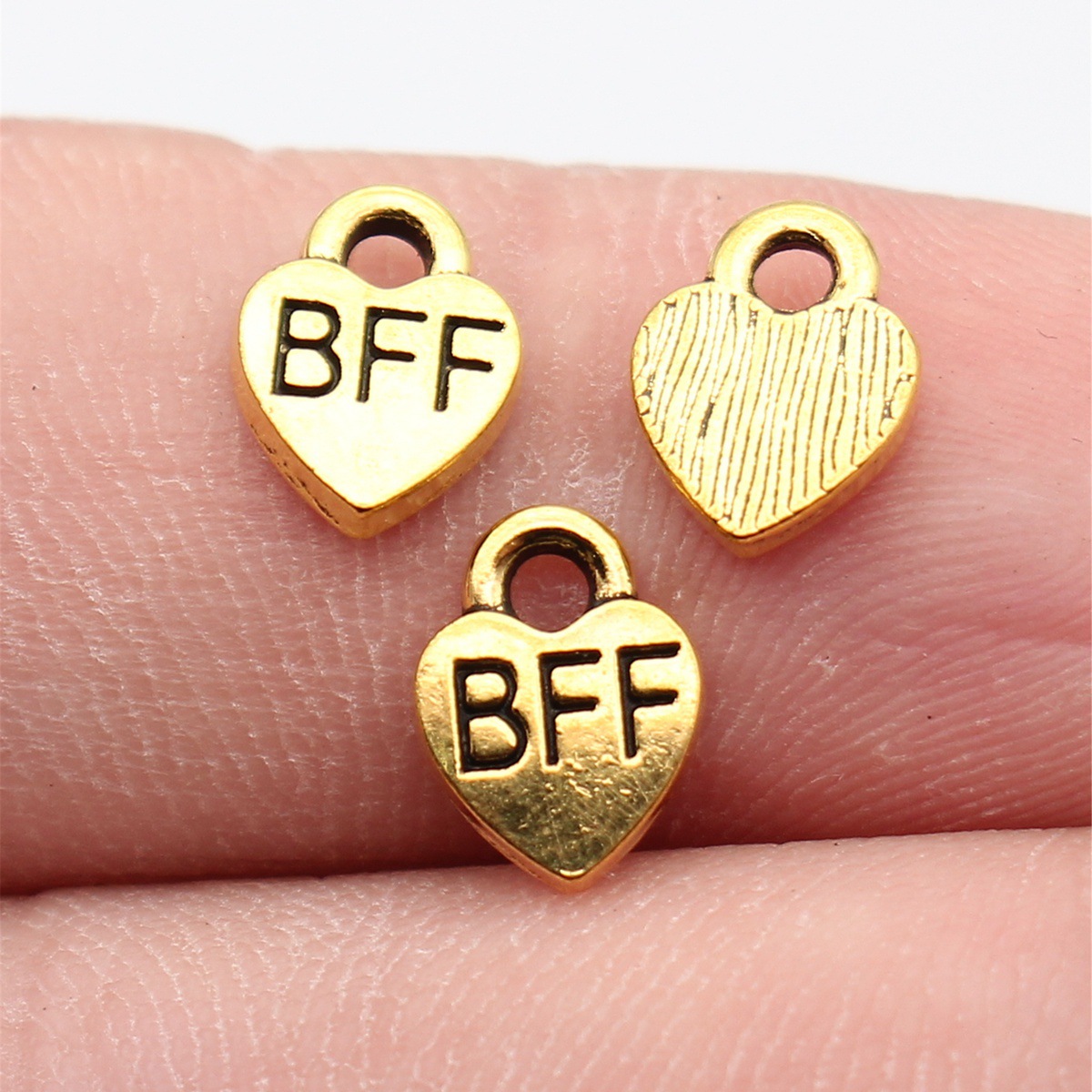 40pcs 9.3x7mm Antique Gold Col - Vintage Fashion Tumblr avaliação e preço