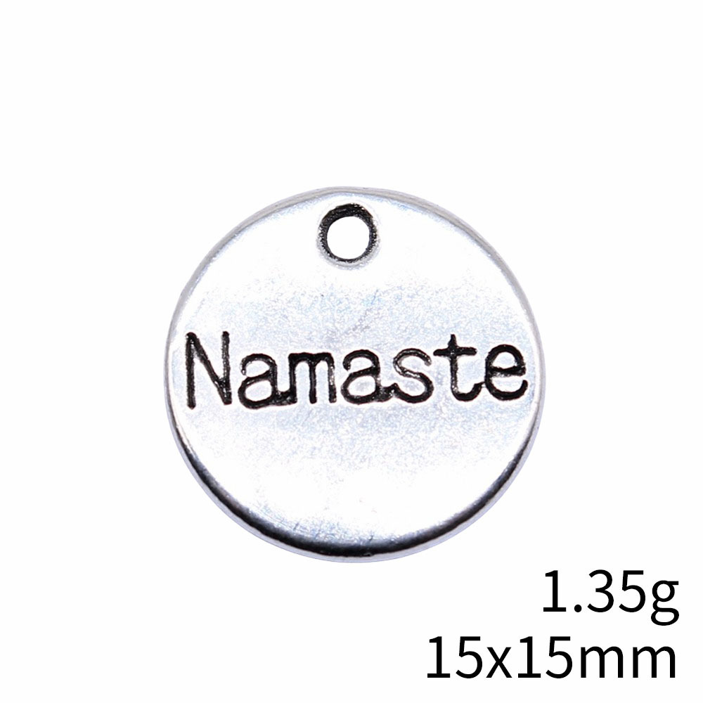 10pcs 15x15mm Antique Silver C - Vintage Fashion Tumblr avaliação e preço
