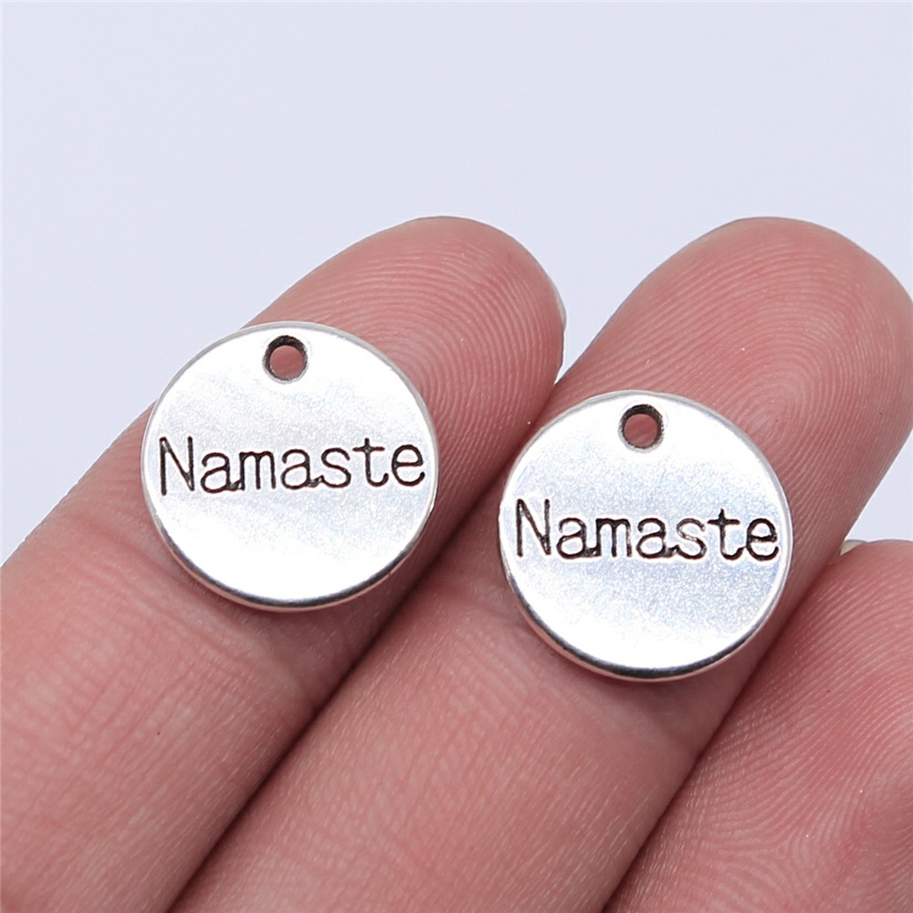 10pcs 15x15mm Antique Silver C - Vintage Fashion Tumblr avaliação e preço