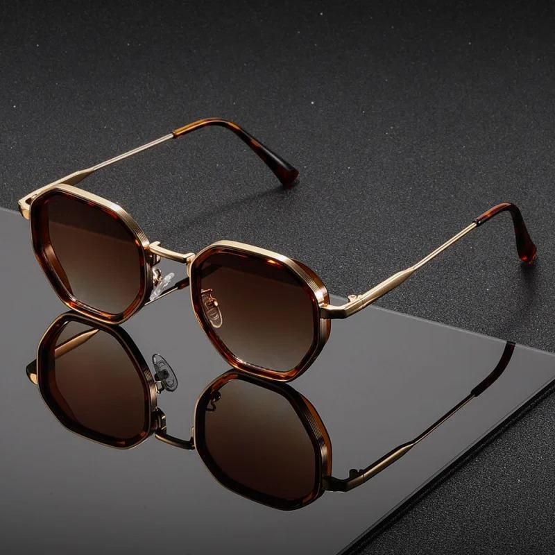 1 Pair Unisex Round Metal Fash - Vintage Fashion Images avaliação e preço