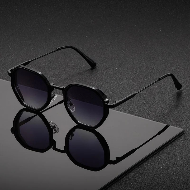1 Pair Unisex Round Metal Fash - Vintage Fashion Images avaliação e preço