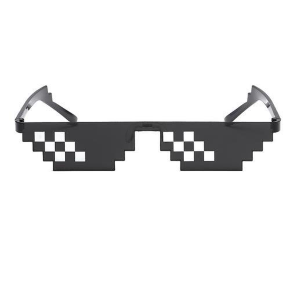 2Pcs Mosaic Sunglasses Cool Pa - Vintage Fashion Images avaliação e preço