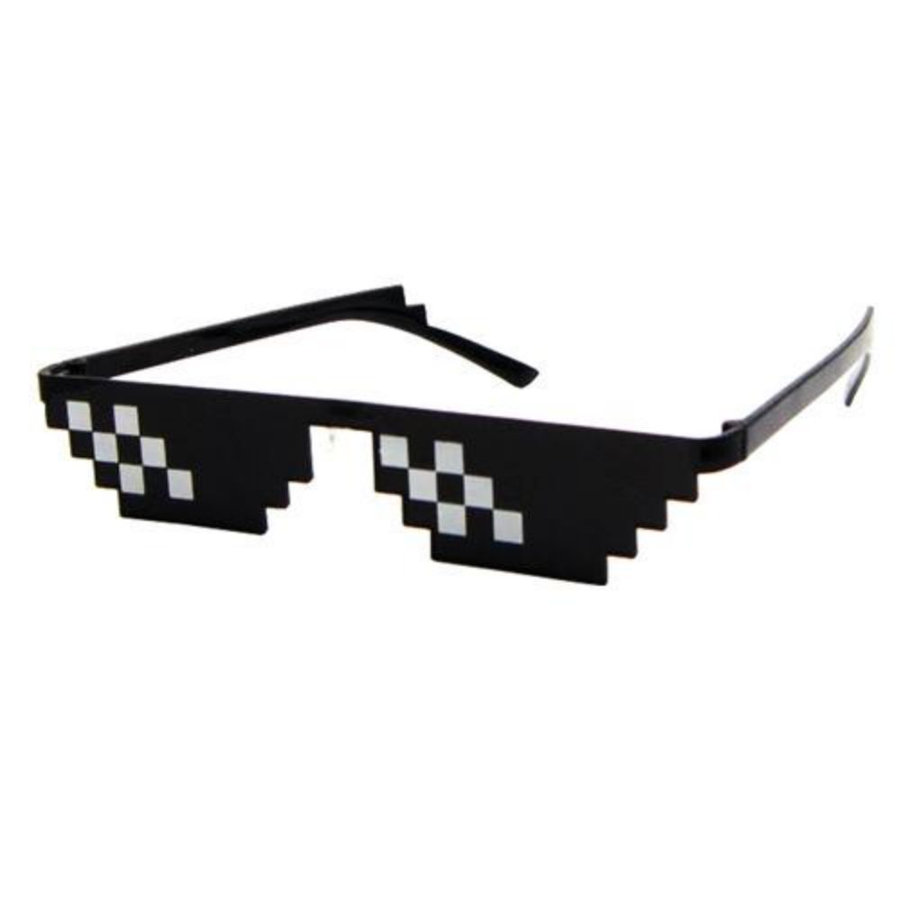 2Pcs Mosaic Sunglasses Cool Pa - Vintage Fashion Images avaliação e preço
