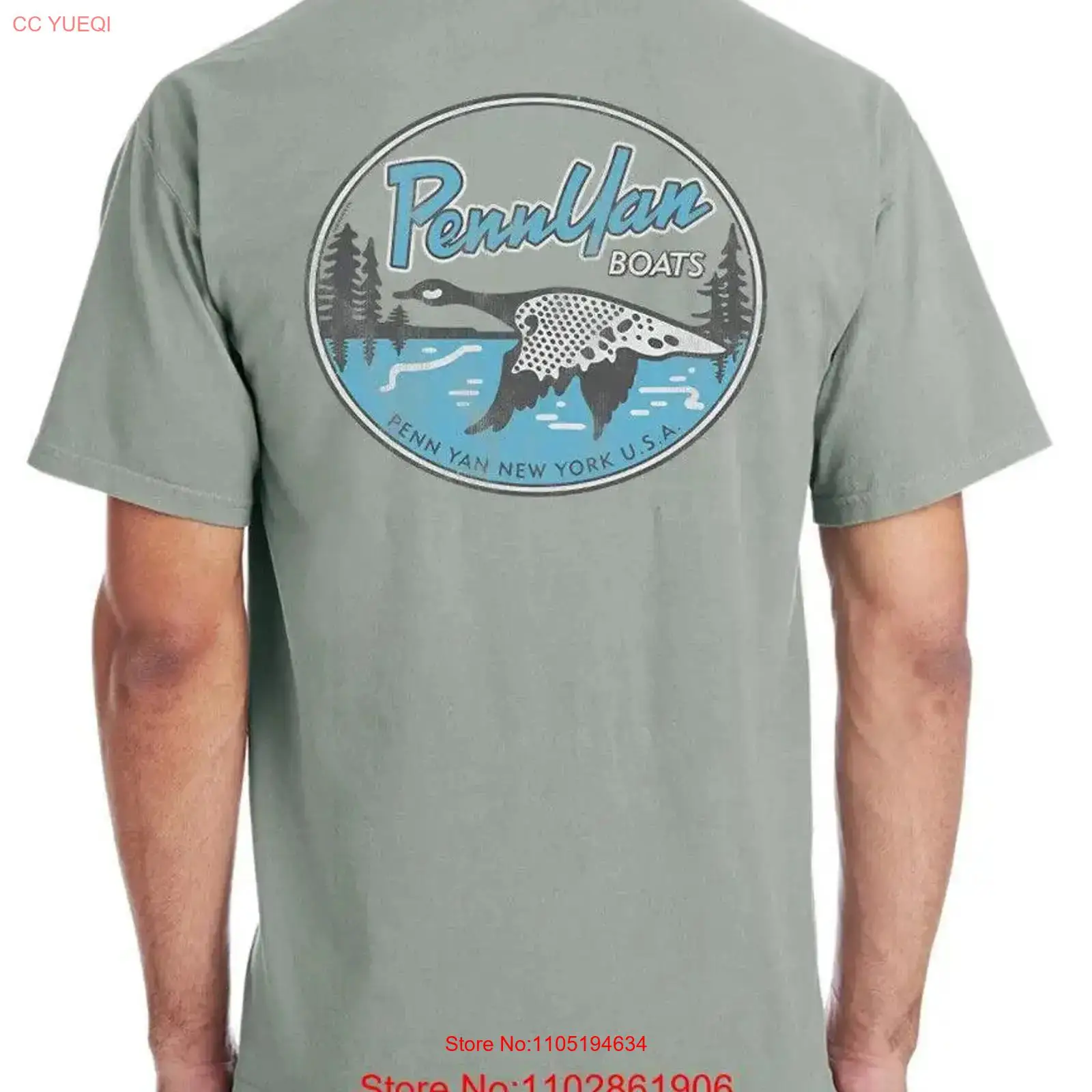 Penn Yan New York Goose T Shir - Vintage Fashion New York avaliação e preço