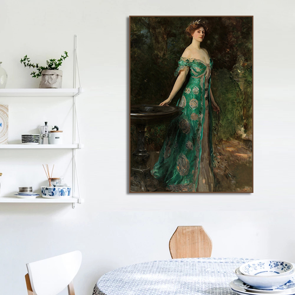 Renaissance Women Portrait Pos - Vintage Fashion Prints For Wall avaliação e preço
