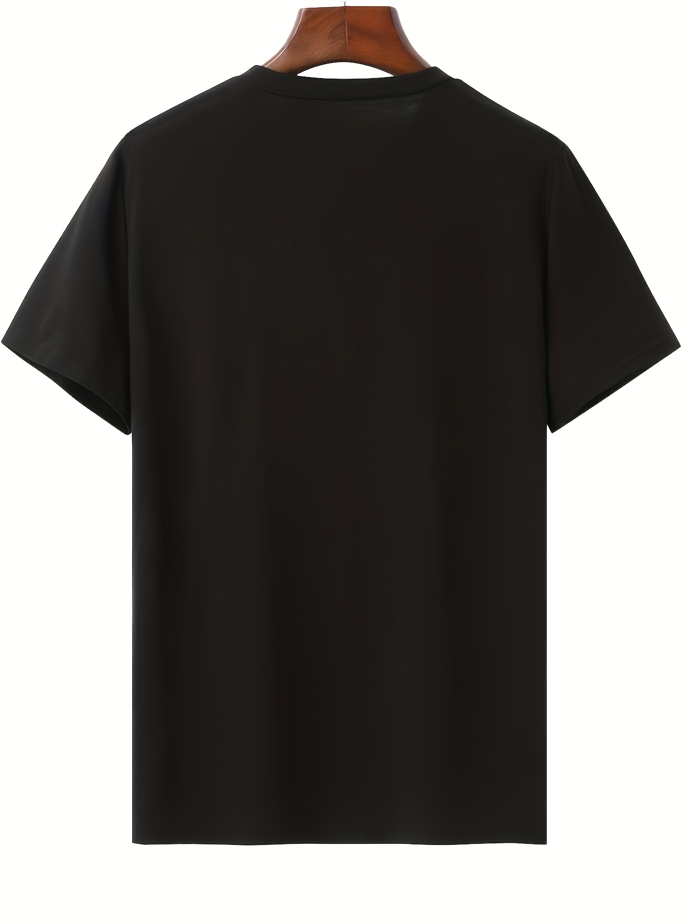 Sporty Men's Black Graphic T-S - Vintage Fashion New York avaliação e preço