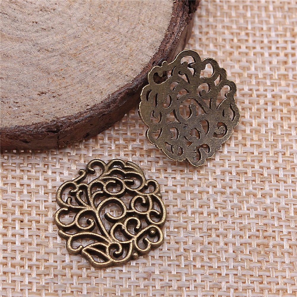 10pcs 18x18mm 2 Colors Antique - Vintage Fashion Tumblr avaliação e preço