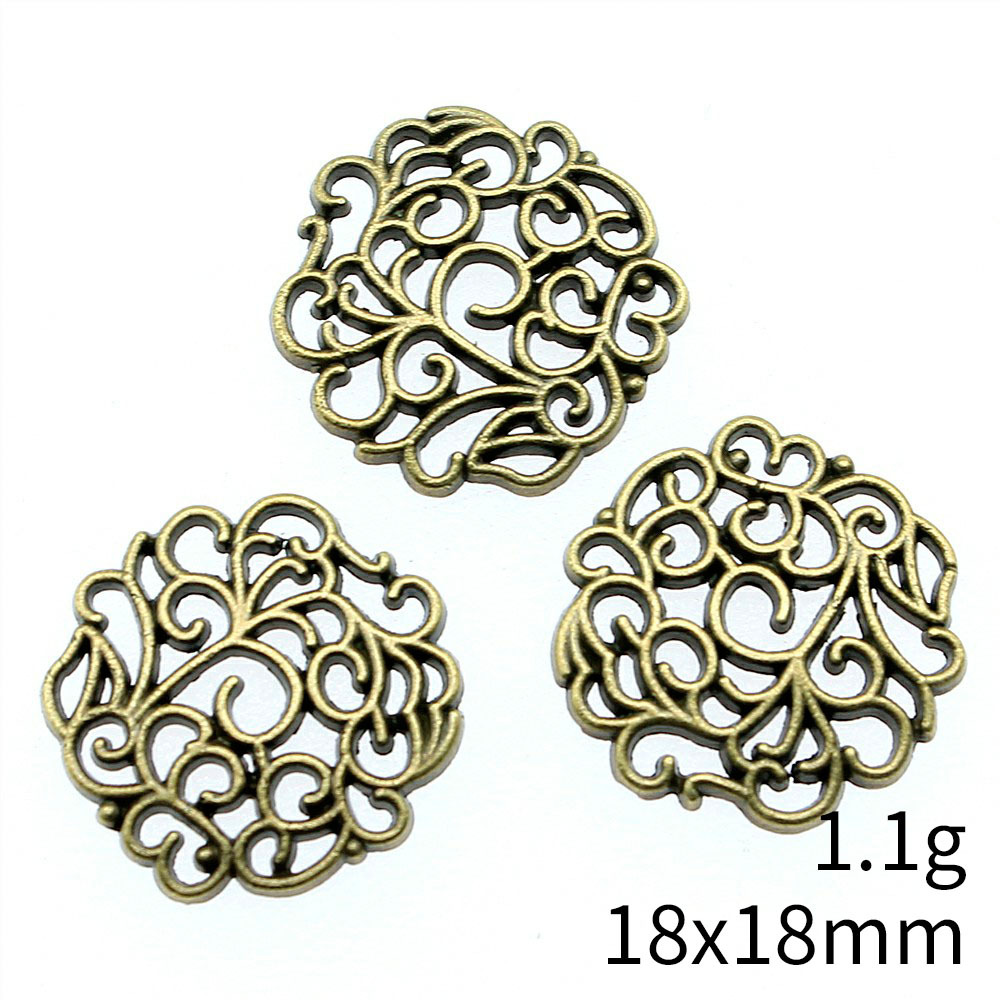 10pcs 18x18mm 2 Colors Antique - Vintage Fashion Tumblr avaliação e preço