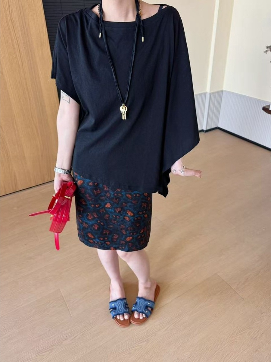 plus Size Summer Fashion Print - Vintage Fashion Plus Size avaliação e preço
