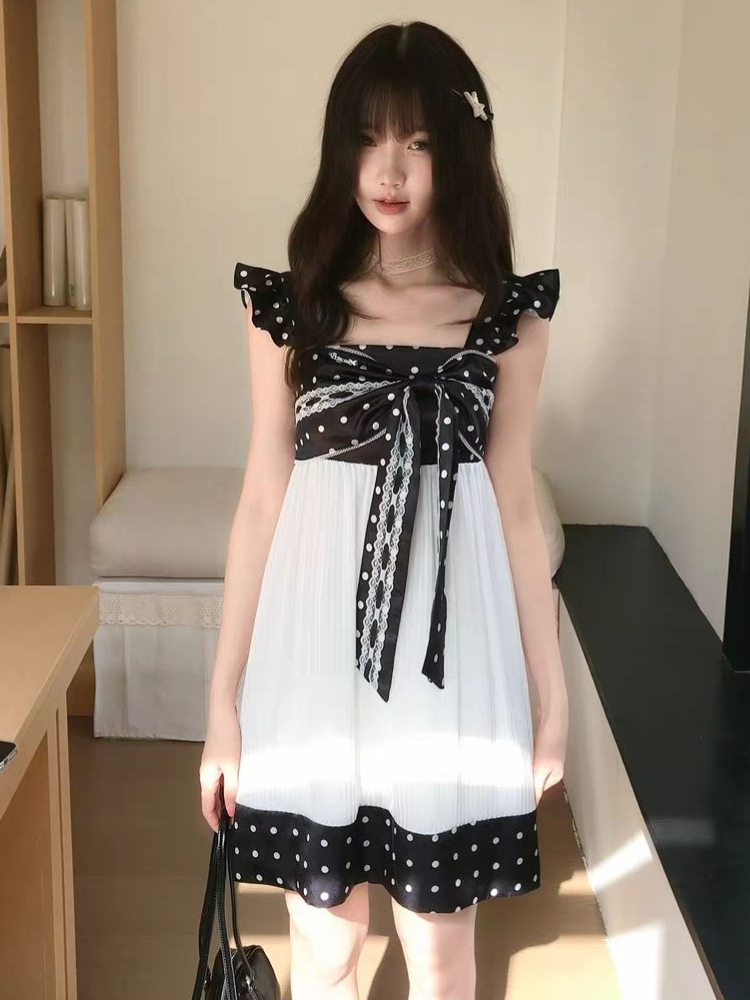 Japanese Vintage Sweet Bow Des - Vintage Fashion Retro Outfit avaliação e preço