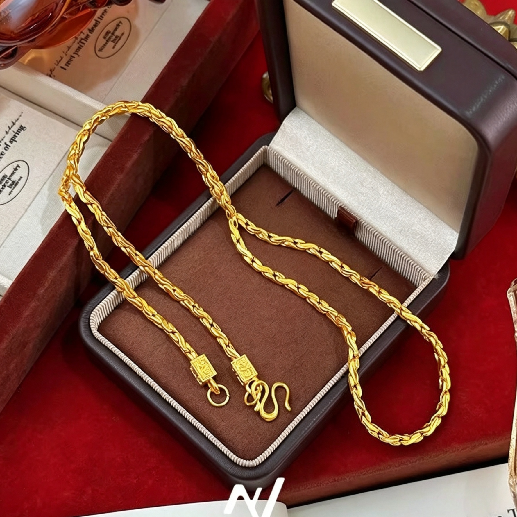 9999 24K real gold store same  - Vintage Fashion Store avaliação e preço