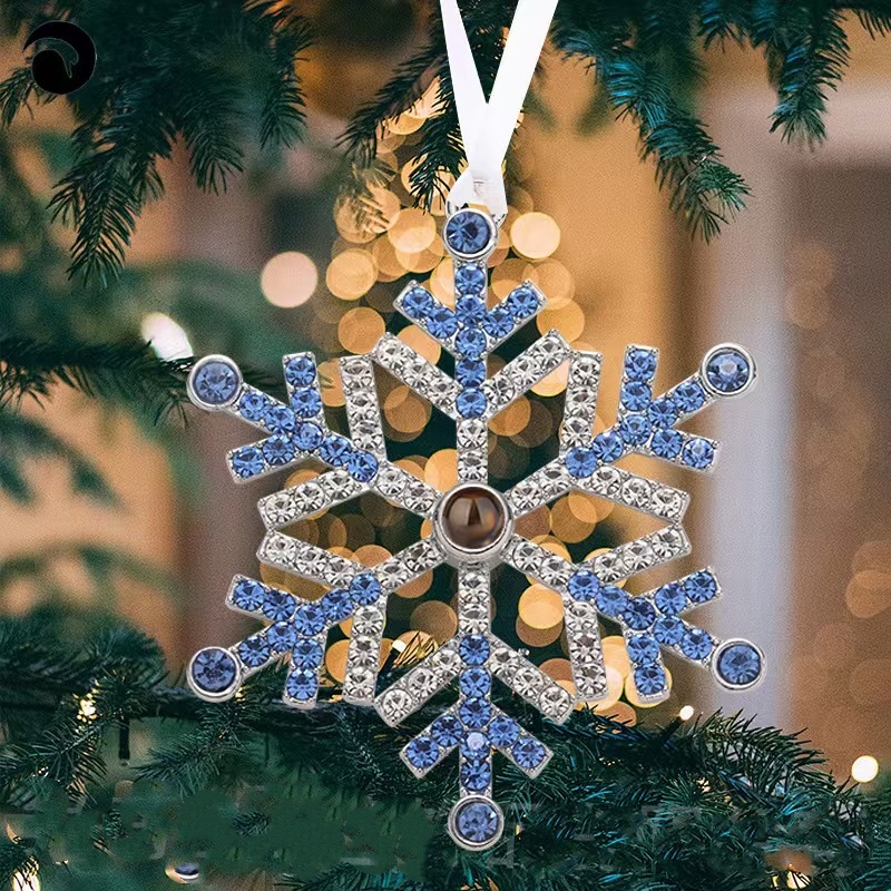 Projection Snowflake Pendant C - Vintage Fashion Photos avaliação e preço