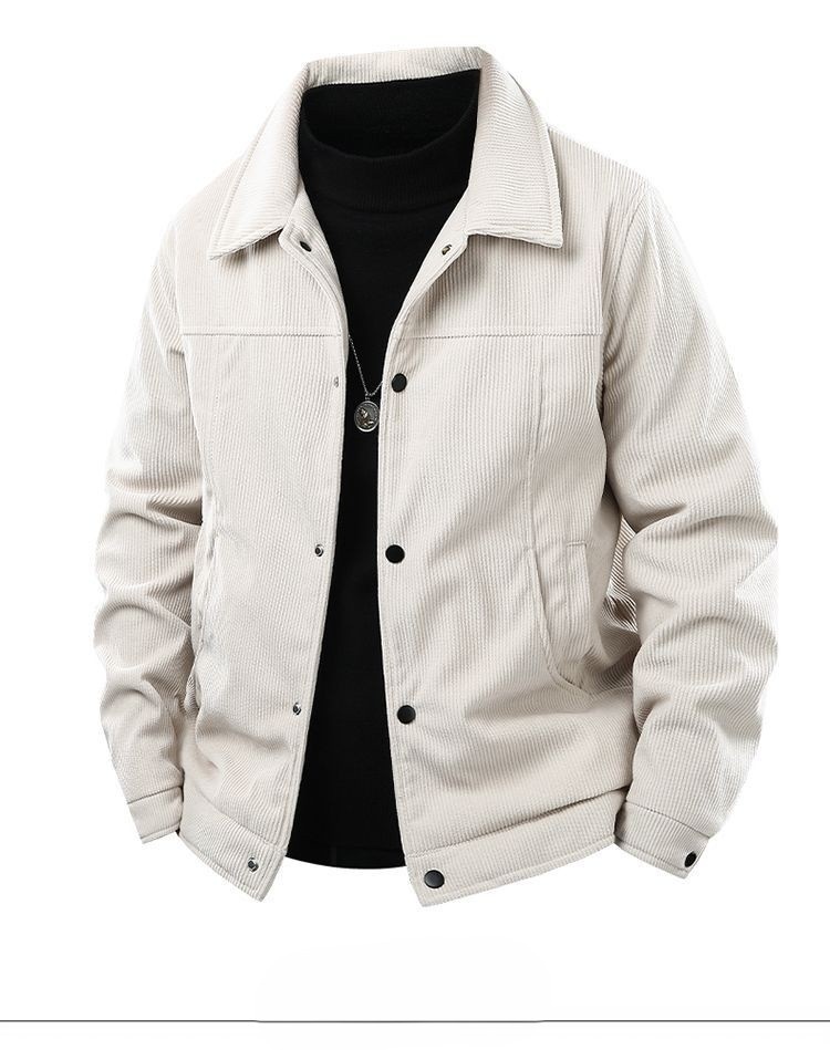Jacket Coat Button Mens Cordur - Vintage Fashion Library avaliação e preço