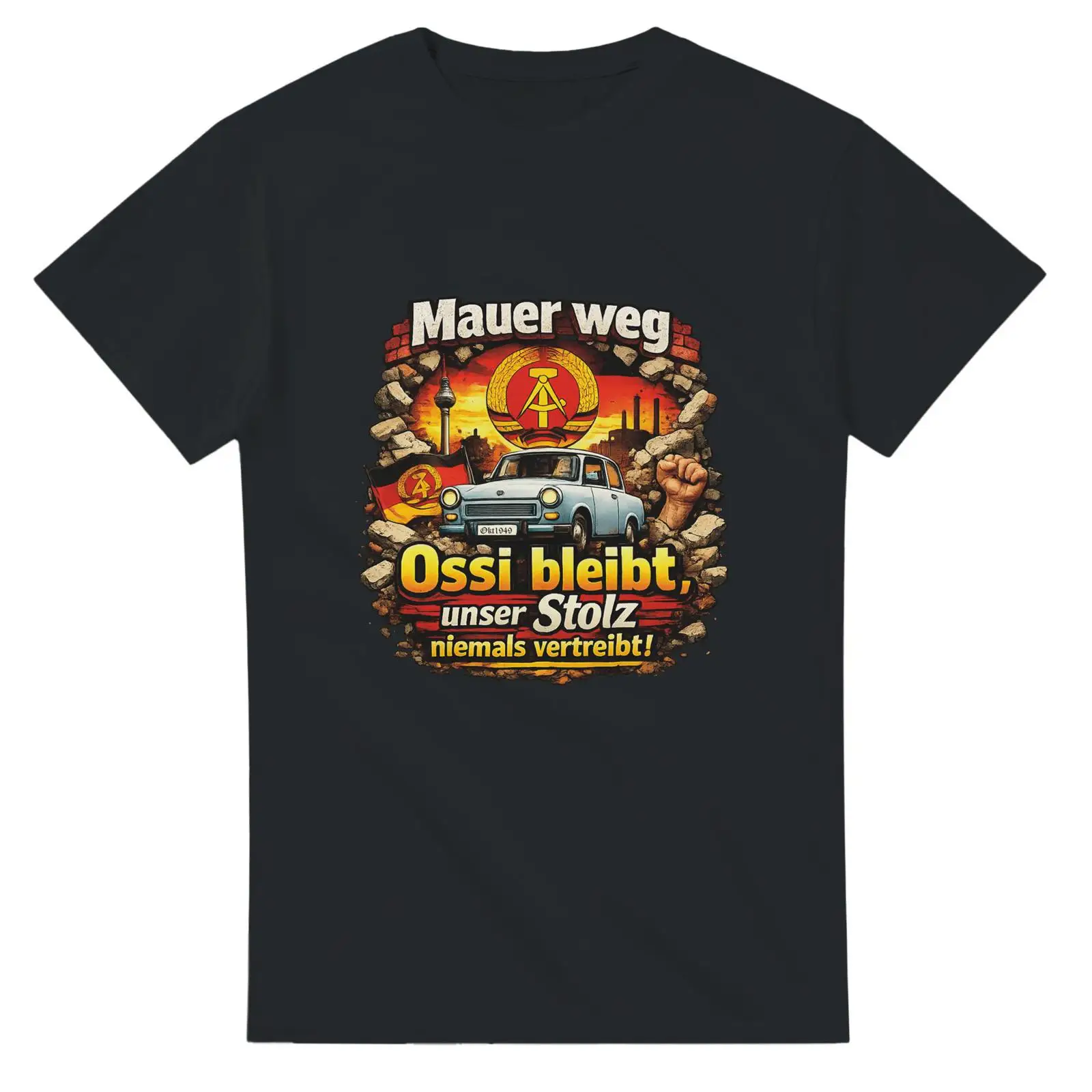 Mauer Weg Ossi East German GDR - Vintage Fashion Berlin avaliação e preço