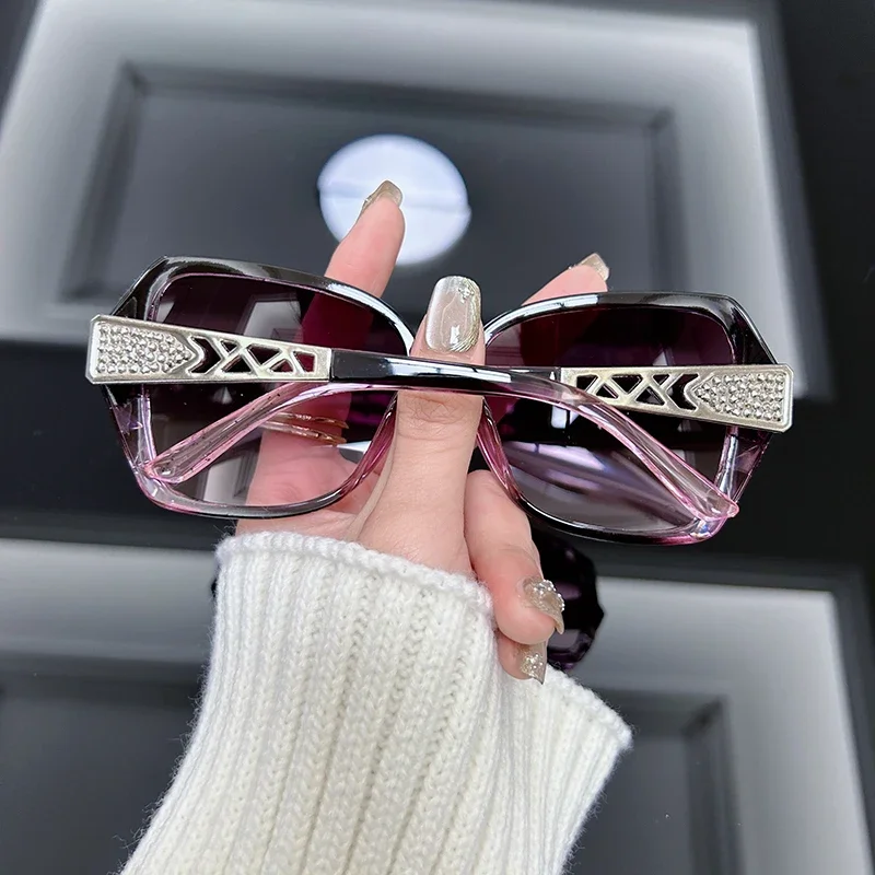 Vintage Oversized Sunglasses W - Vintage Fashion Images avaliação e preço
