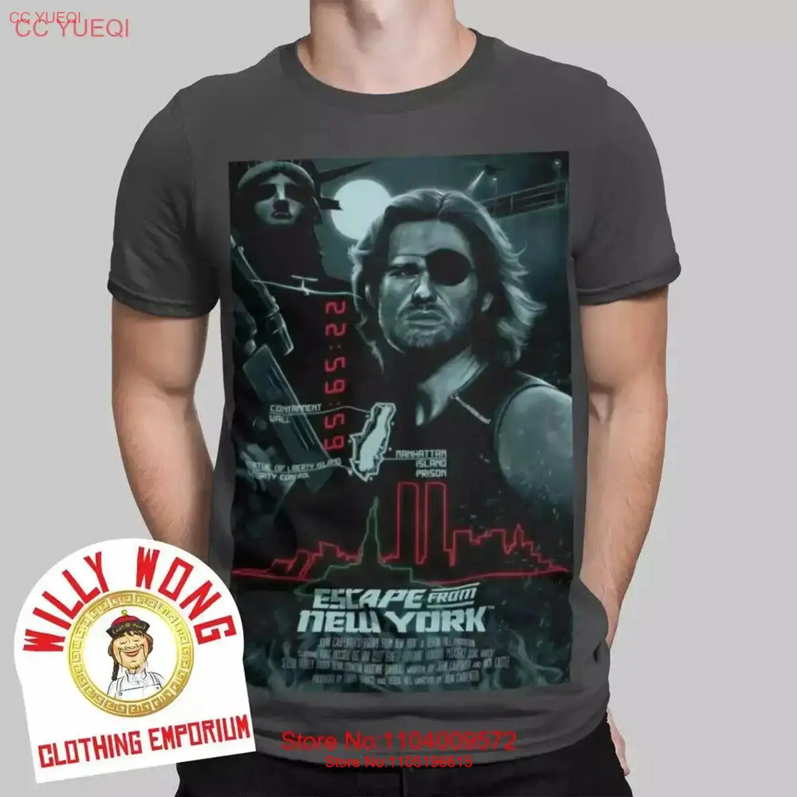 Escape From New York T Shirt R - Vintage Fashion New York avaliação e preço
