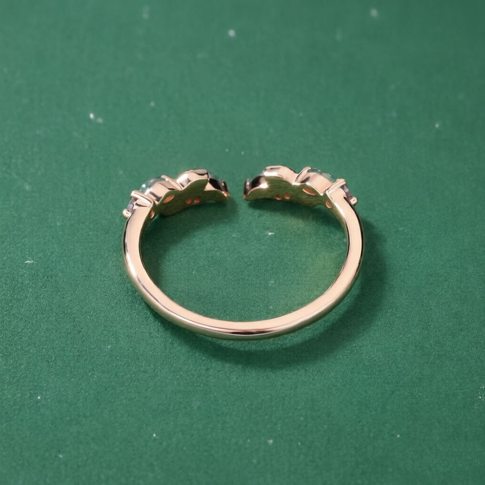 CxsJeremy Solid 14K Rose Gold  - Vintage Fashion Photos avaliação e preço