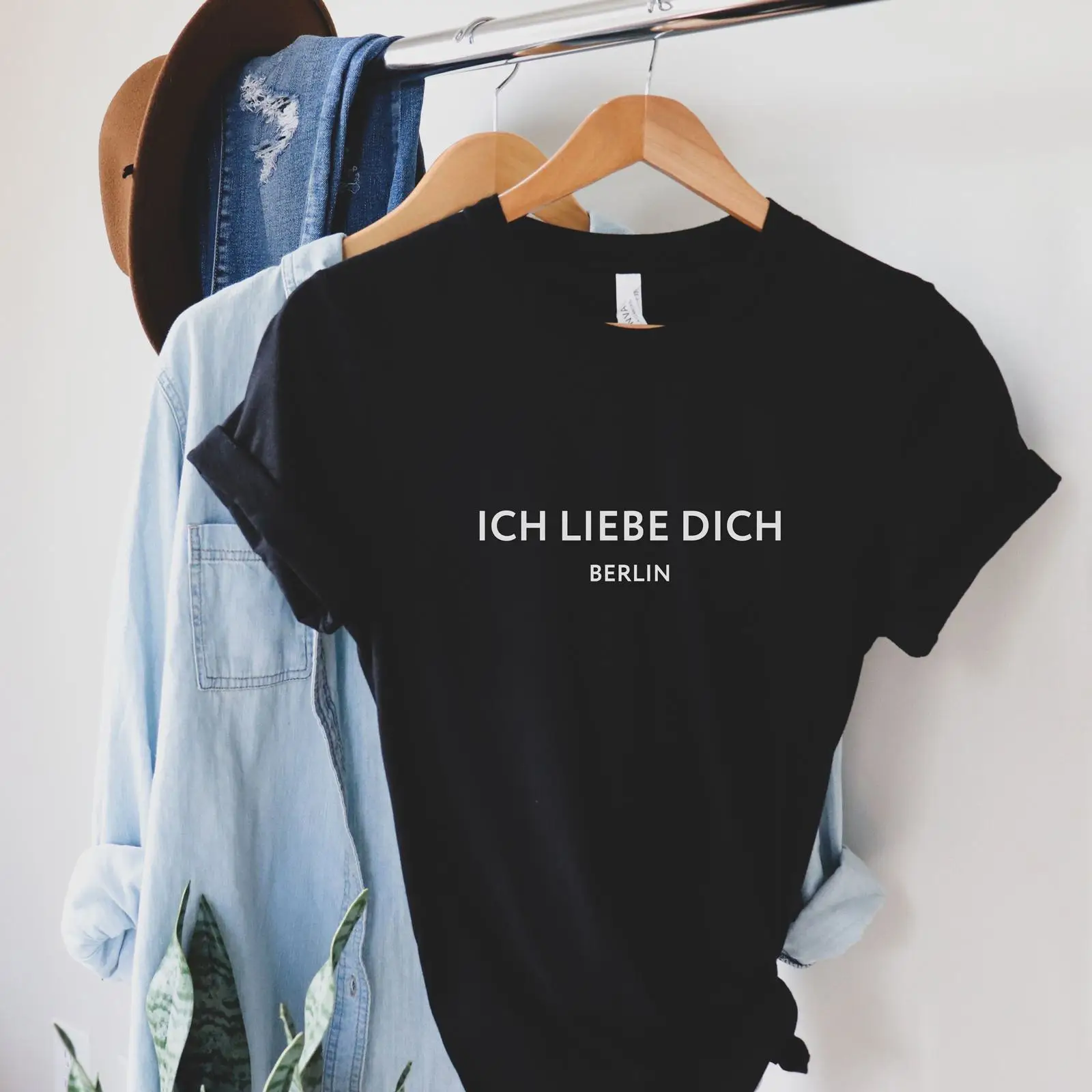 Ich Liebe Dich T Shirt Berlin  - Vintage Fashion Berlin avaliação e preço