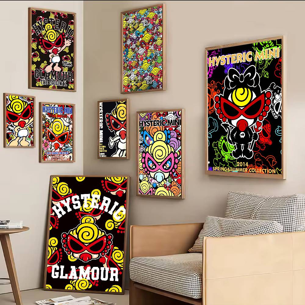 Japan Fashion H-Hysteric M-Min - Vintage Fashion Prints For Wall avaliação e preço