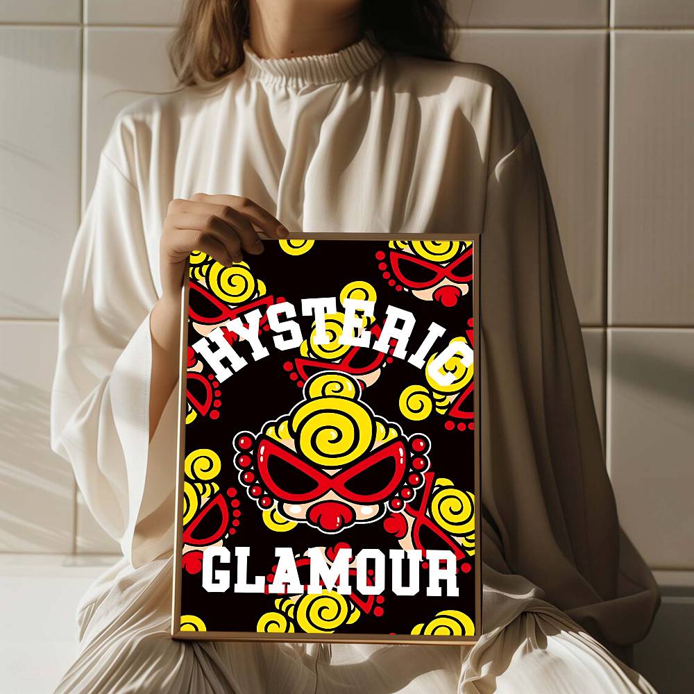 Japan Fashion H-Hysteric M-Min - Vintage Fashion Prints For Wall avaliação e preço
