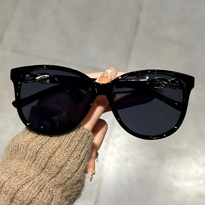 New Fashion Big Cat Eye Sungla - Vintage Fashion Images avaliação e preço